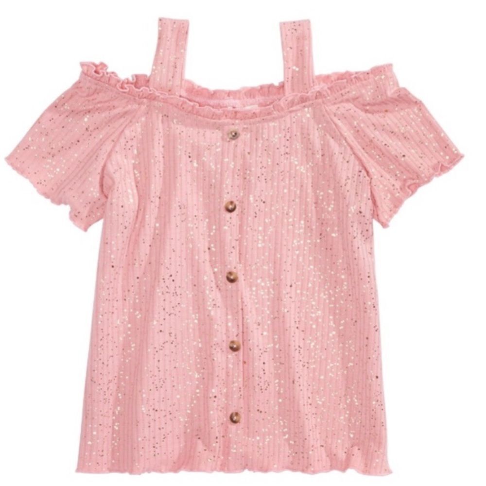 Sparkle cold shoulder too and heart Barrettes set